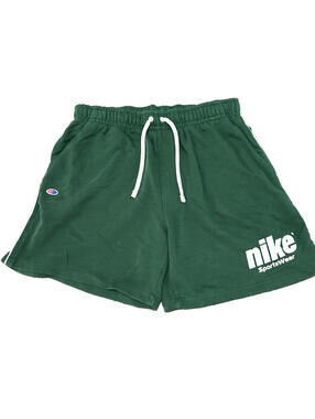 Nike Club Fleece French Terry Flow Circuit Shorts Men Large L Green